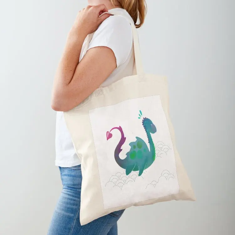 

Nessie makes waves Tote Bag Shopper bag handbag Handbags women cloth bag woman