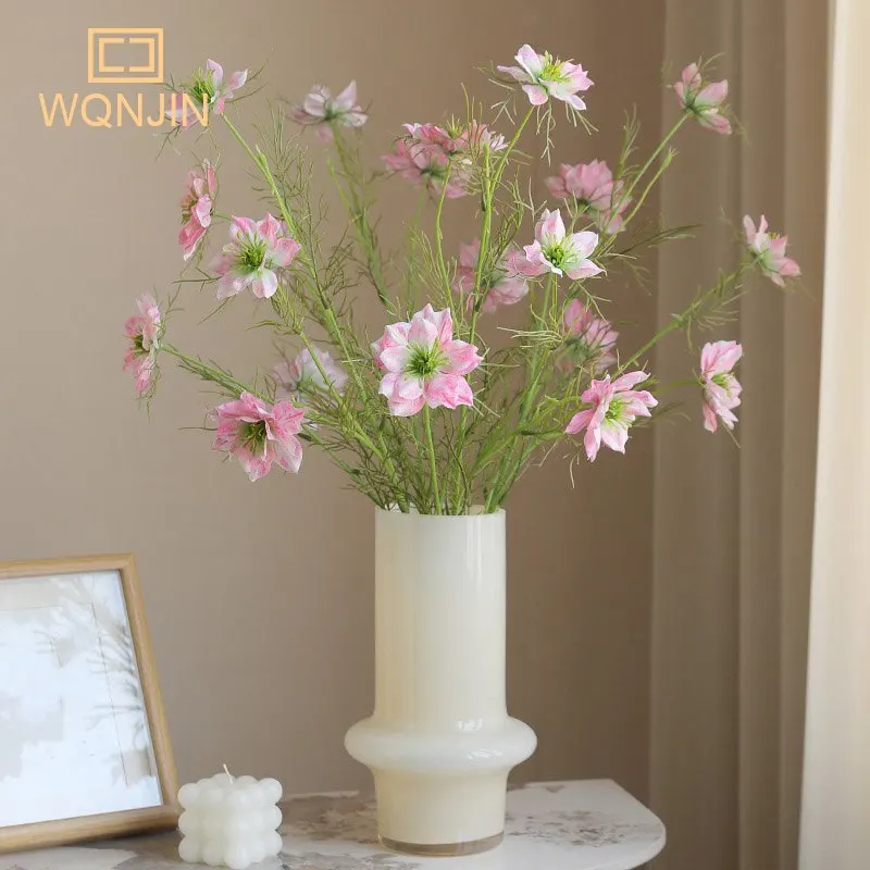 New Simulation Plastic Beautiful Gesang Flower Wedding Home Floral Decoration Fake Flower Simulation Gesang Flower