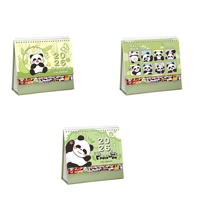 

D7YC 2026 флип-настольный календарь, мини-месячный настольный органайзер, ежедневный планировщик, украшения для дома и офиса,