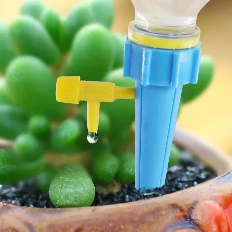 Système d'irrigation goutte à goutte automatique, dispositif de goutte-à-goutte d'eau automatique, pointes d'arrosage réglables pour plantes à fleurs, serre et jardin