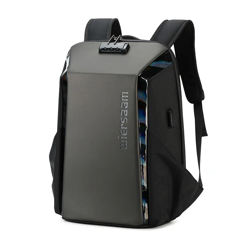 Sac à dos d'affaires pour hommes, sac à dos étanche pour hommes, voyage d'affaires de grande capacité, sac d'ordinateur antivol multifonctionnel