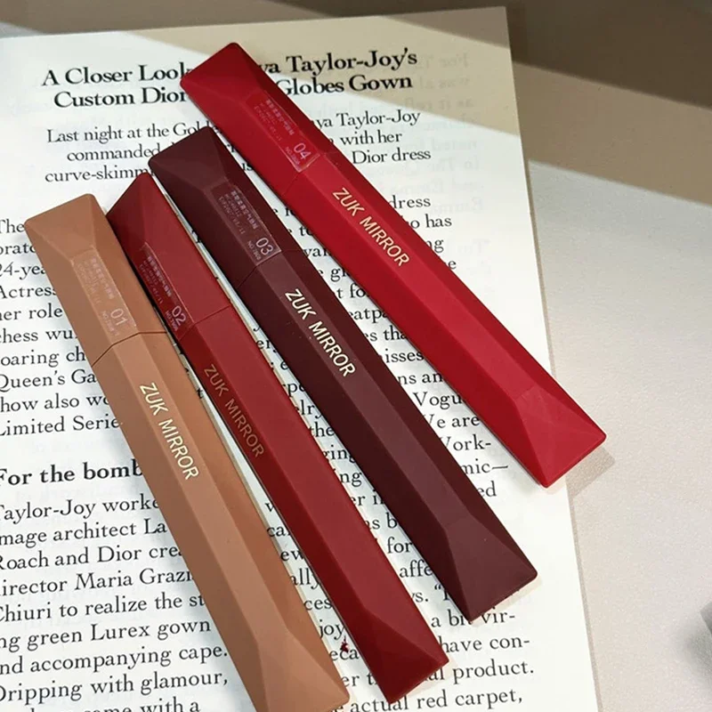 Qibest-tinte labial hidratante, aceite Sexy, brillo de labios, lápiz labial de gelatina de cristal, herramientas de maquillaje para el cuidado de los labios, moda