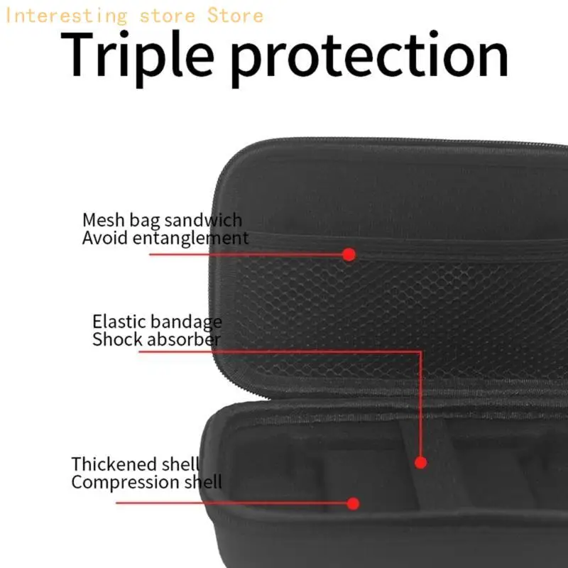 

Lightweight Carrying Case Bag Shockproof Storage Cover for RG Cube Remote Player 55KC