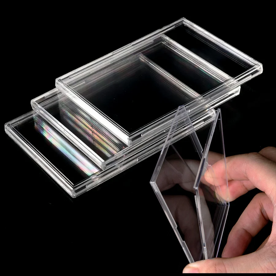 6/12pcs Acrylic Card Cover Idol Photo & Game Card Polaroid Photo Laminated Highly Transparent Hard Brick Displaying Decor XJM - view 6