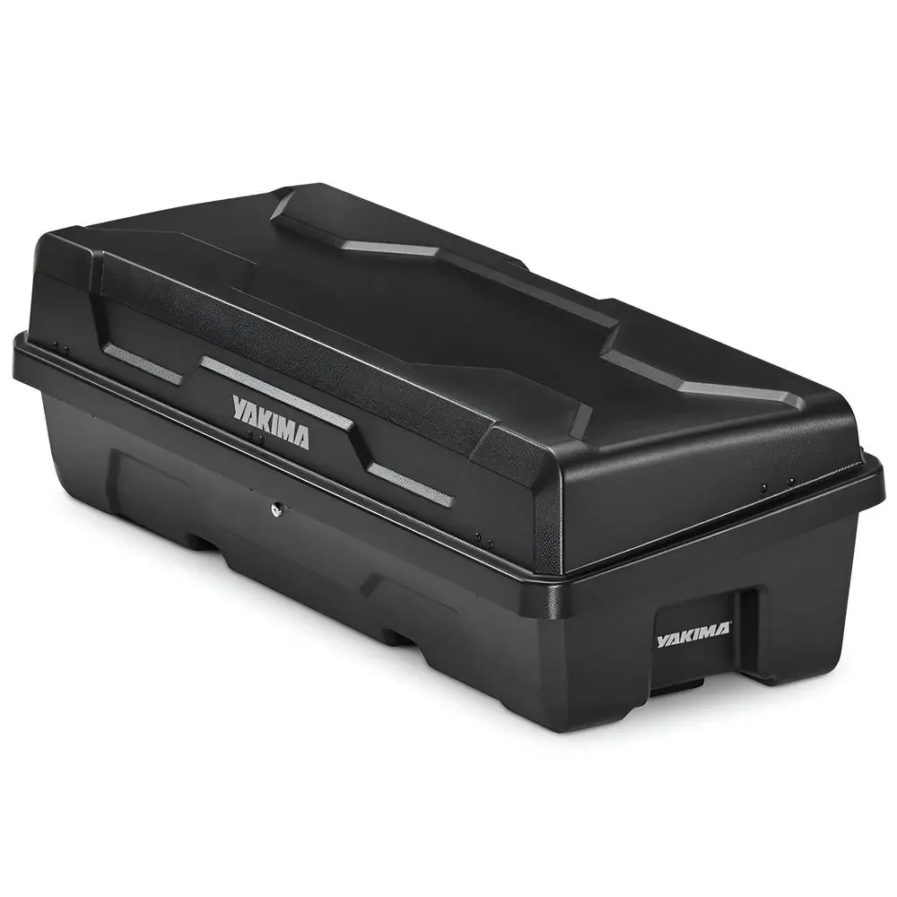 

Hard Shell Cargo Box, Vehicle Rooftop Travel amp Storage Gear Case, Carrier for Cartop or Truck Bed, 10 Cubic Feet, DeepSpace 1
