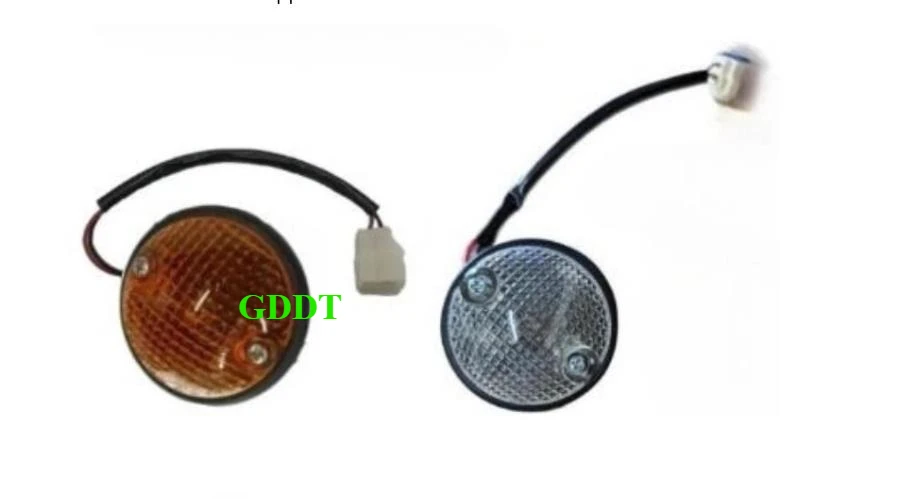 1 Piece Red or White Side Lamp with Bulb for Pajero V30 Turning Signal Light for Shogun V40 for Montero V20
