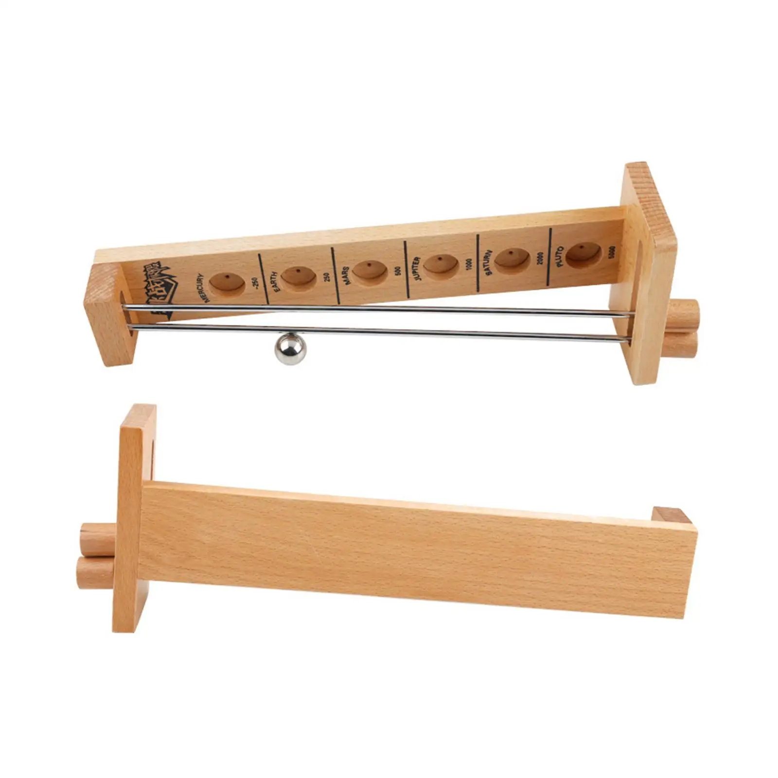 

Wooden Balancing Ball Game Tabletop Games Brain Teaser Teens Balance Game