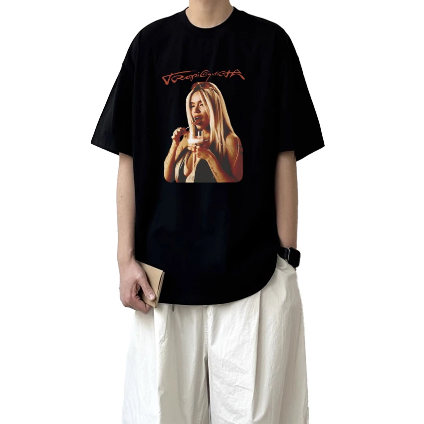 

Popular Fashion Karol G Oversized t-shirt Streetwear Style Summer 100% Cotton Men Women short sleeve Tee shirt Unisex clothing