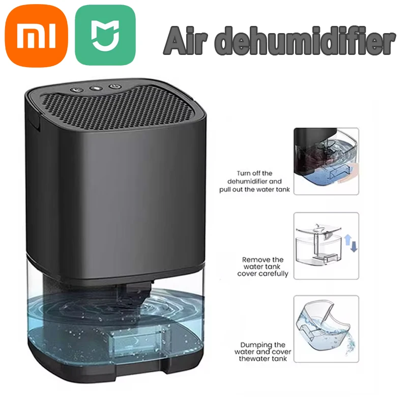 Xiaomi Mijia Air Dehumidifier Portable Mute Moisture Absorbers Machine Air Drye For Home Bedroom Office Kitchen Deodorizer Dryer