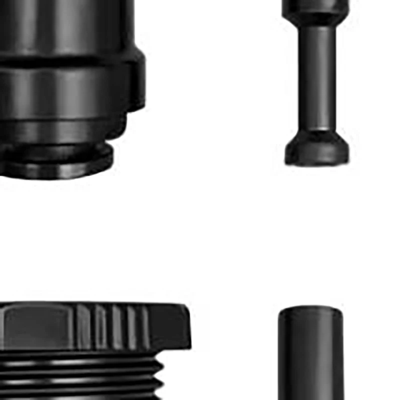 8mm All-Black Quick-Connect Pipe Fittings For Sprinkler & Irrigation Systems Pipe Fittings For Sprinkler Irrigation