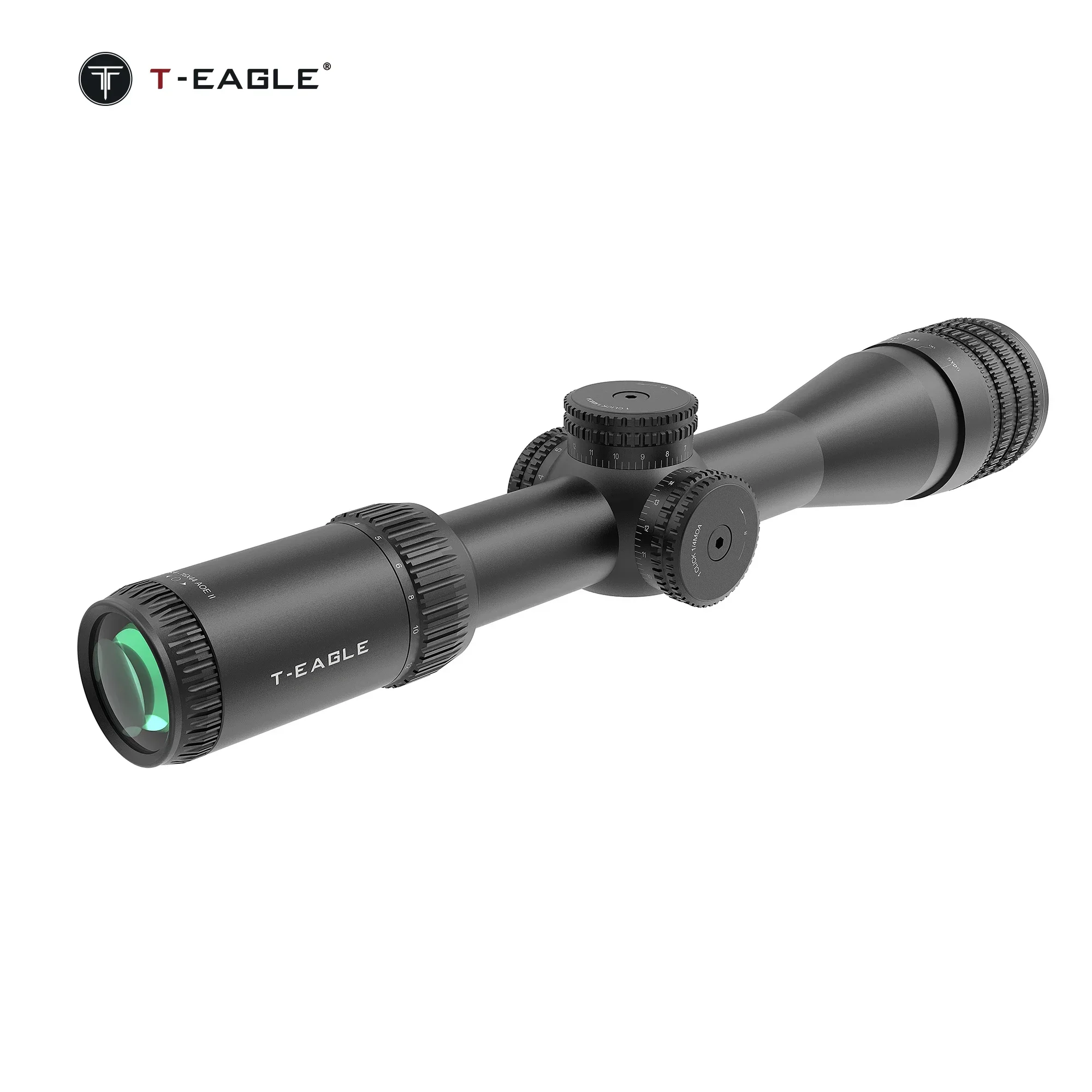 

Adjustable Rifle Scope with Optical Aim - T-Eagle Optics EOS 4-16x44AOE for Hunting and Tactical Shooting