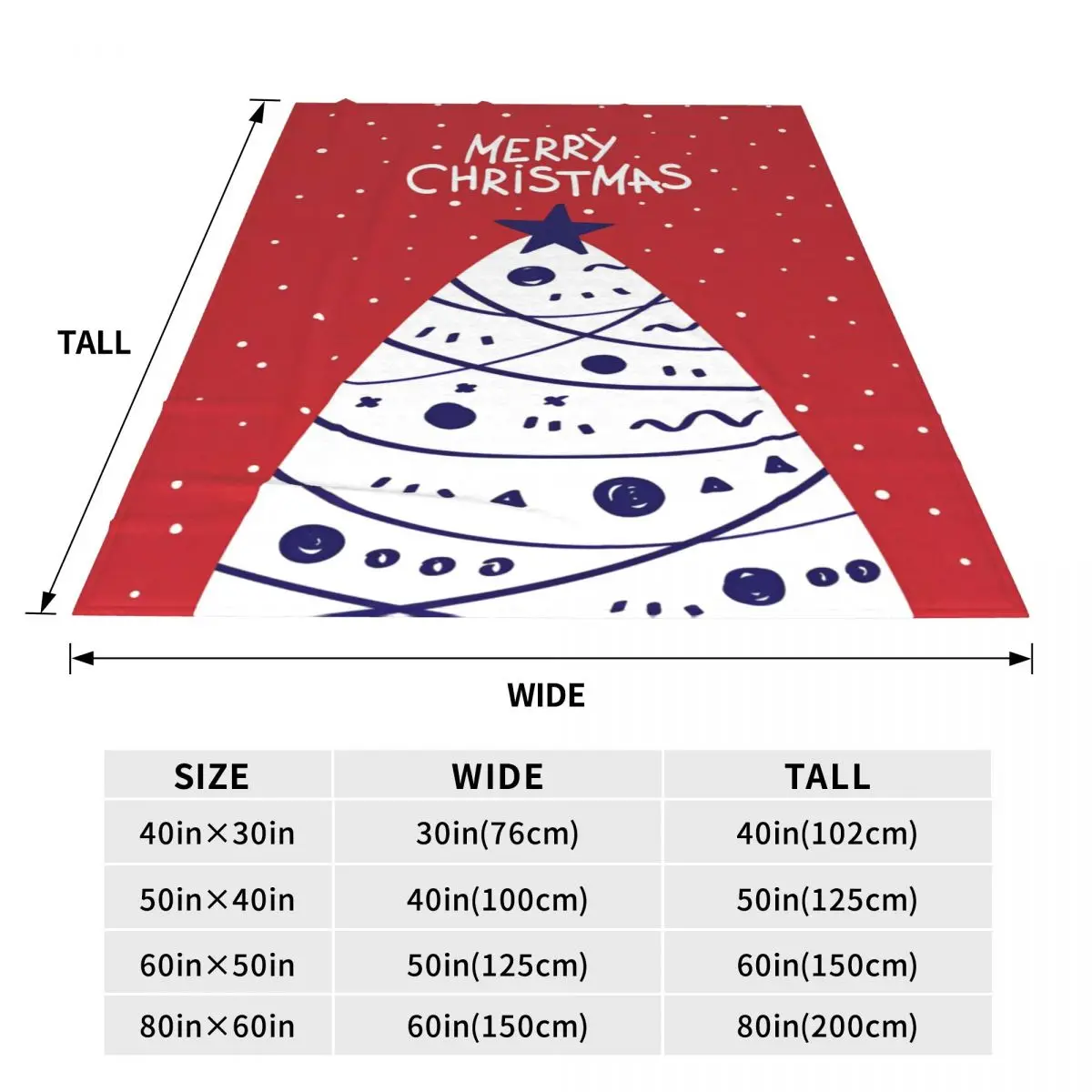 Christmas Tree Cartoon Blankets Fleece Spring/Autumn Merry Xmas Snowflake Portable Soft Throw Blankets Bedding Office Bedspread