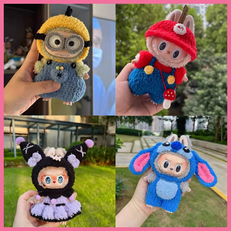 

Hot-Selling Original Design 17cm Labubu Vinyl Toy For Dressing Up Clothes And Doll Accessories Versatile Essential For Changing