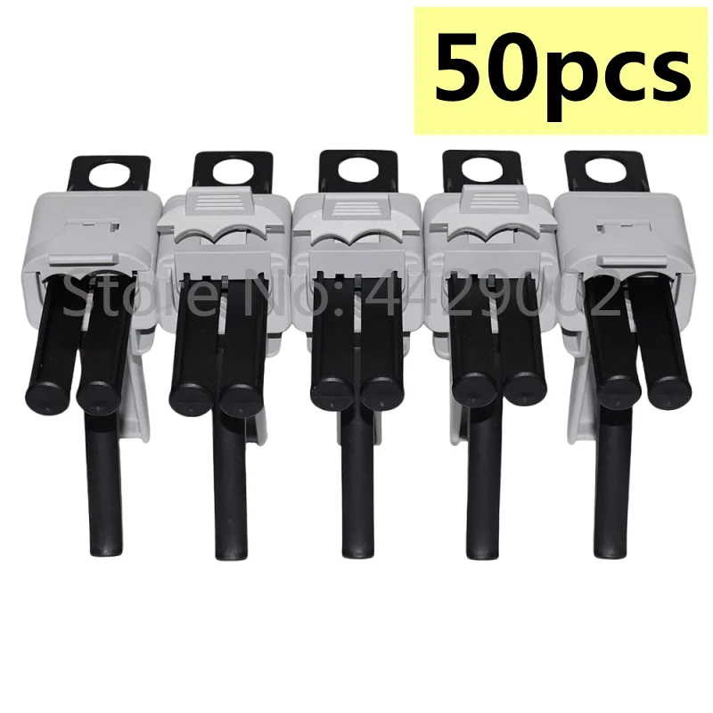 50 Stück 50ml 1:1 Dosierpistolen Epoxidharz AB-Klebstoffe Fugendüse Manueller Applikator Quadratischer Rückseitiger Klebstoffspender Set – Detail 1