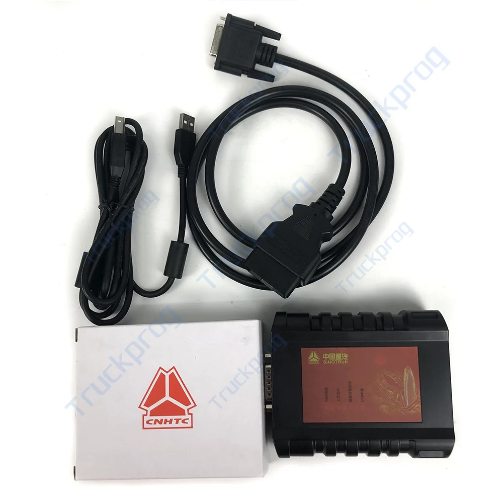كمبيوتر محمول Getac لـ SINOTRUK HOWO SHACMAN WeiChai EOL أداة تشخيص Obd طقم تشخيص لمحرك Sinotruck WeiChai DENSO #2