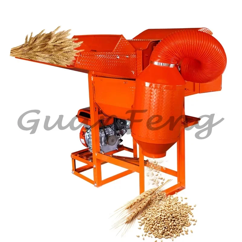 

Factory Supply New Product Low Price Rice and Wheat Threshing Machinery Home Use Produced by Backbone