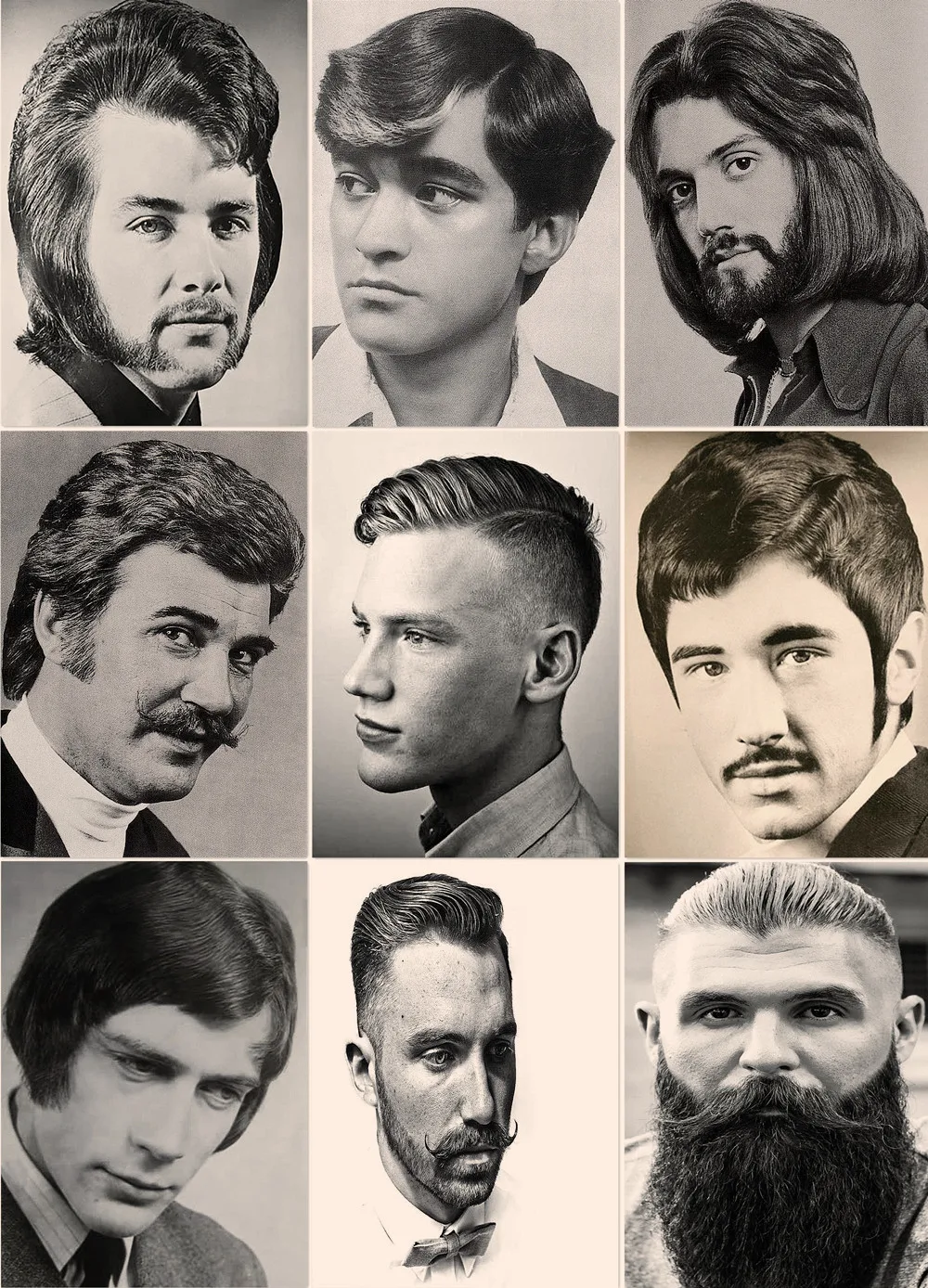 Nostalgic old-fashioned men's  - Vintage Fashion Wallpaper review and price