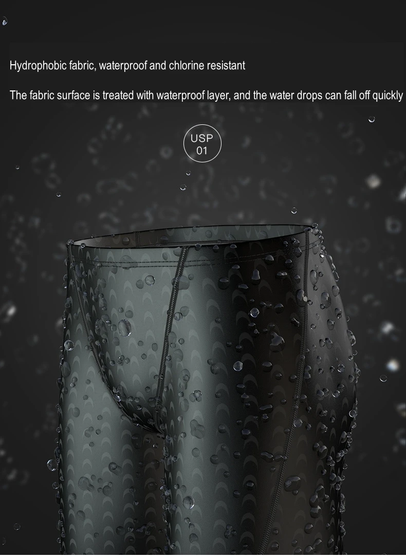 

Мужские спортивные быстросохнущие леггинсы из лайкры для водных видов спорта и дайвинга