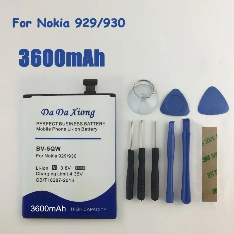 HE317 HE342 BP-4GWA BV-T4D Battery For Nokia Microsof Lumia 3 6 X6 X7 C7 6.1 N9 N85 N86 N87 Plus 800 720T 929 950 6700C 1028 view 5