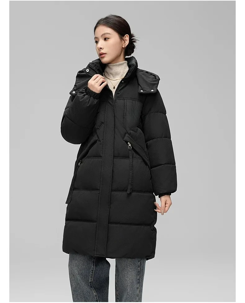 2025Jacket Lady Long Sleeve Zipper Thick Warm Outwear