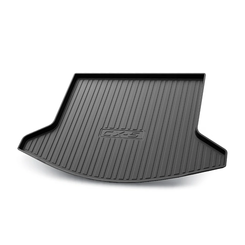 3D TPO CX5 Trunk Mat for Mazda CX-5 KF MK2 2017-2023 Car Cargo Boot Liner Tray Carpet Mat Waterproof Luggage Pad Accessories