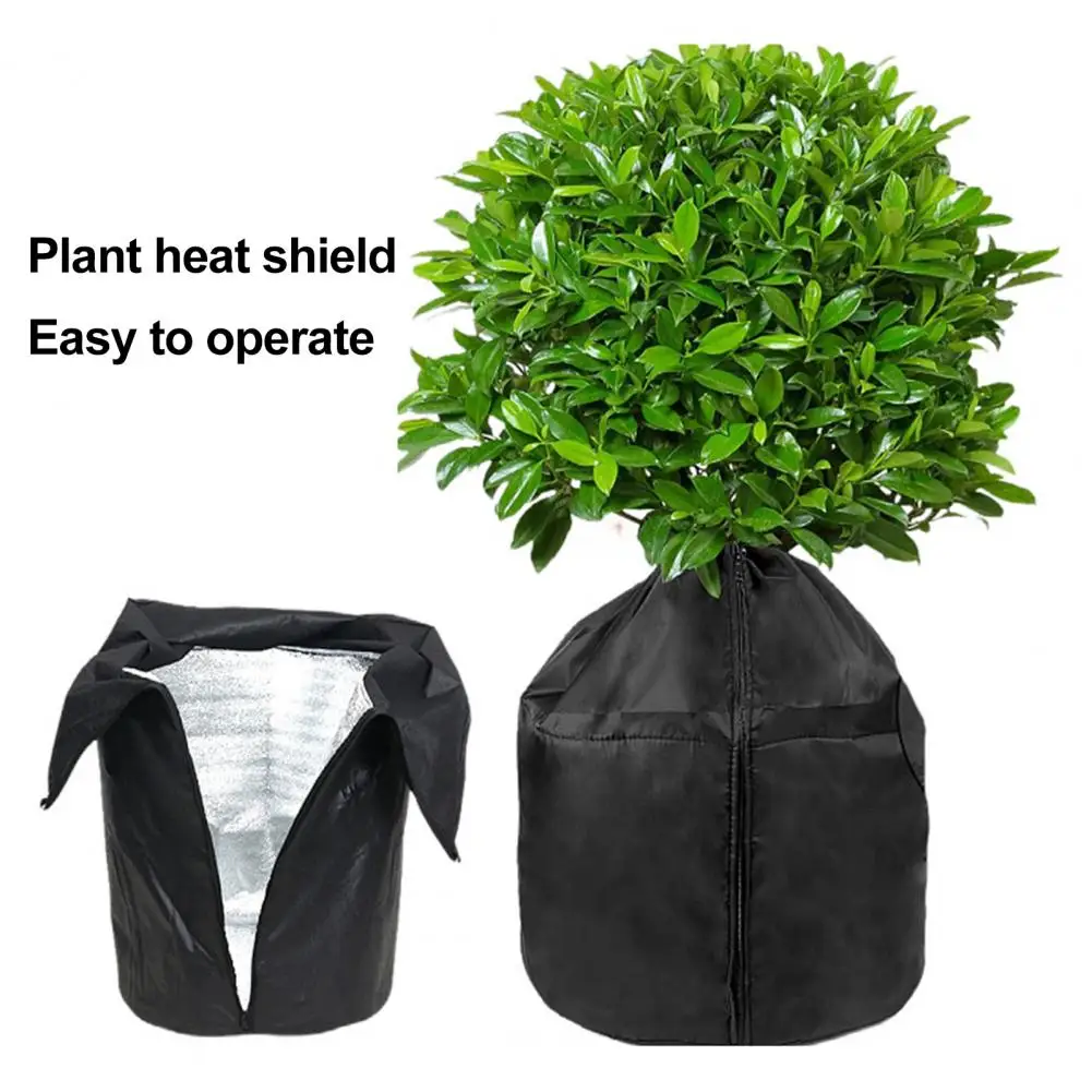 Plant Insulation Sleeve Insulated Plant Cover Winter Plant Set Anti freeze Insulation Film Proof Bag for Indoor