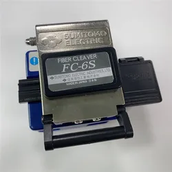 Mannaia per fibra ottica Sumitomo con collettore di rottami, coltello da taglio FTTH, alta precisione, FC-6S
