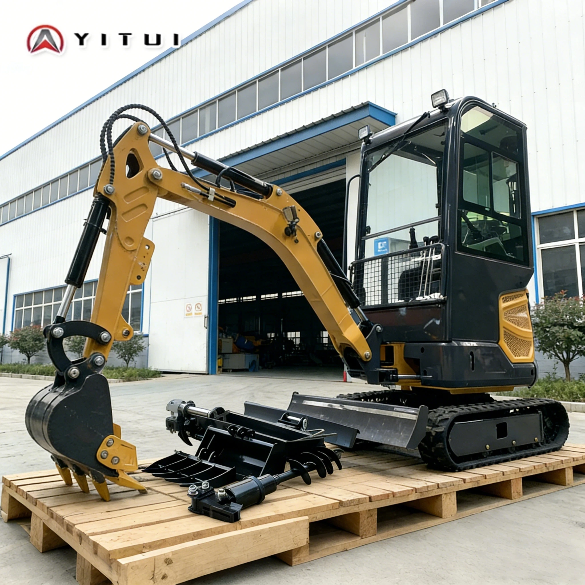 2026 Mini Excavator 2.0 Ton Small Digger With Epa Engine Hydraulic Crawler Excavator For Garden Farm Construction Customized