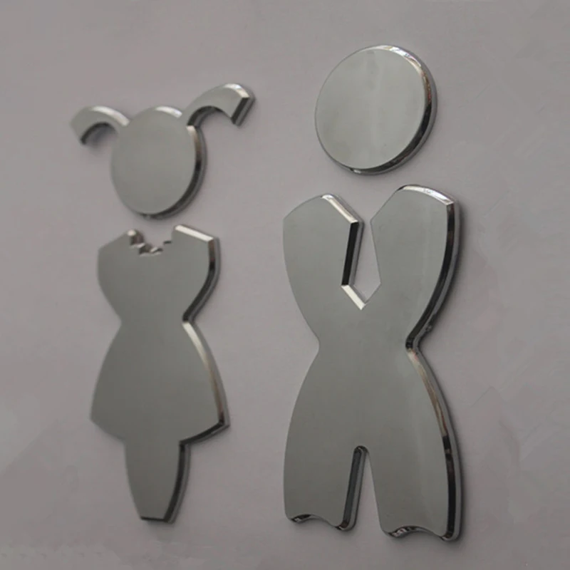 In-stock Toilet Signs Men's And Women's Toilet Signs Identifying Toilet Doors