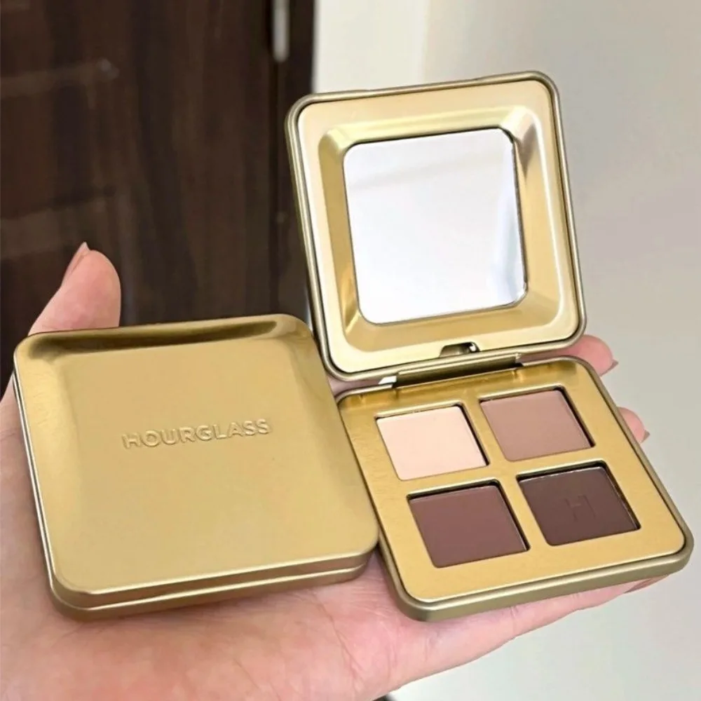 4 Colors Original Hourglass Eyeshadow Palette Minimalist Idealist Realist Colors Lasting Pearlescent Fine Flash Matte Eyeshadow