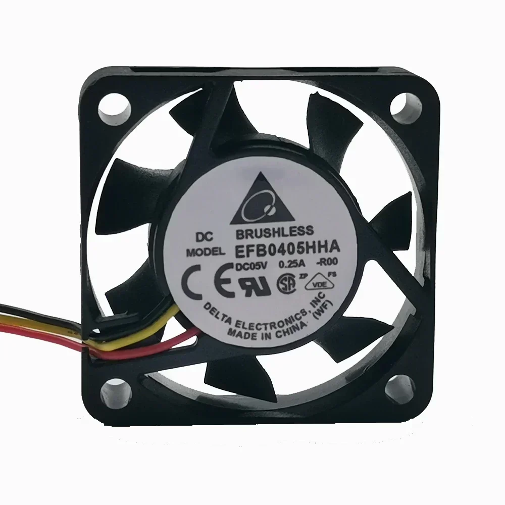 

for EFB0405HHA original delta 4010 4CM 40*40*10MM DC5V axial fan radiator double ball cooling fan