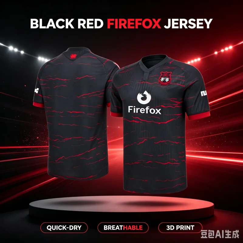 26-27 Neues Wrexham-Fan-T-Shirt, personalisiert, lässig, sportlich, schnelltrocknend, atmungsaktiv, 3D-Druck, für Familie und Kinder – Detail 1