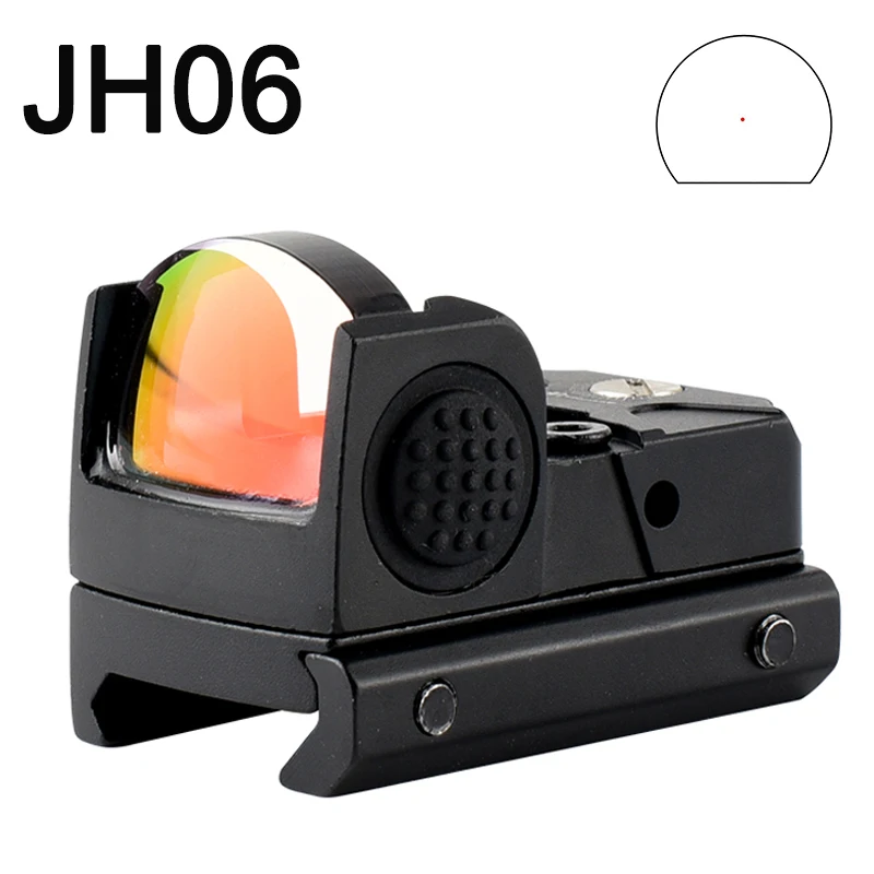 

Tactical Red Dot Sight Scope JH06 Hunting Riflescope Optical Holographic Glock Gun Sights Fit 20-22mm Picatinny Weaver Rail