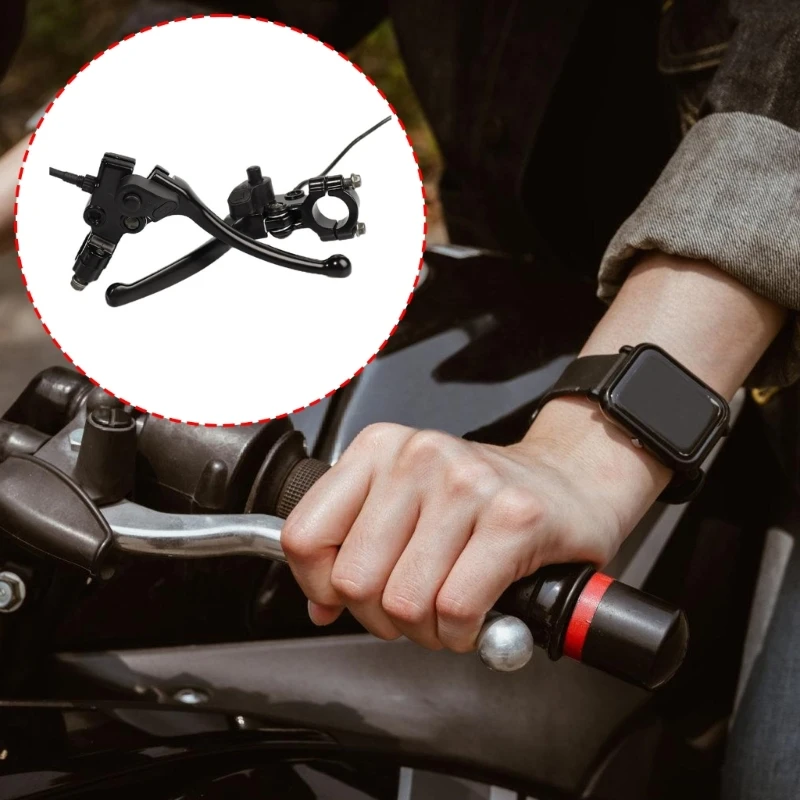 

0XXD Universal Aluminum Alloy Brake Lever For Bikes Motorcycles Ergonomic Handle