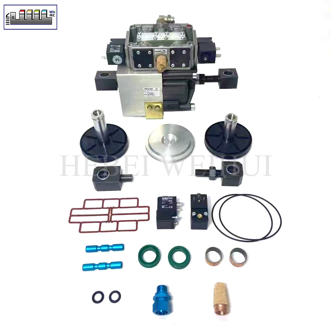 

Комплект уплотнений для комбинированного цилиндра давления печатной машины SM102, артикул 61.335.003, ремонтный комплект цилиндра 61.335.003