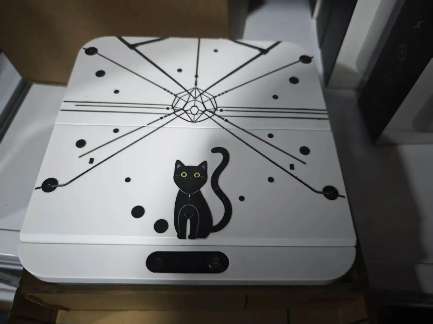 Smart Auto Pet Feeder RFID Sensor, 650ml Elevated Bowl for Wet Dry Food, Programmable Feeding for Cats Dogs