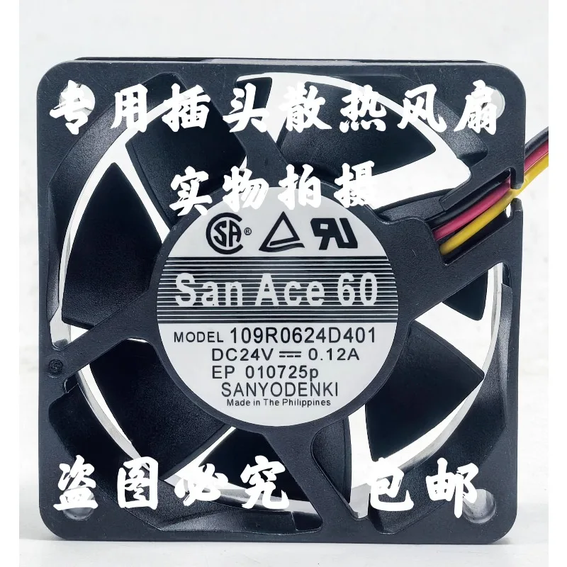 

New Cooling Fan for Sanyo 109R0624D4D401 24V 0.12A Cooling Fan