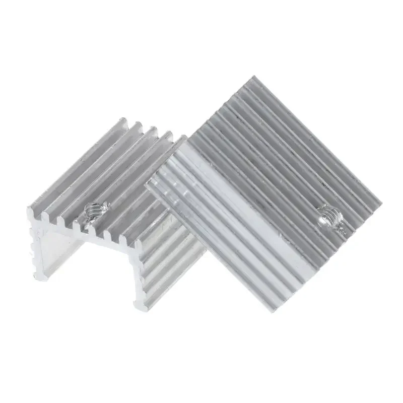 Aluminium TO-220 Heatsink TO 220 Heat Sink Transistor Radiator TO220 Cooler Cooling 20x15x10MM