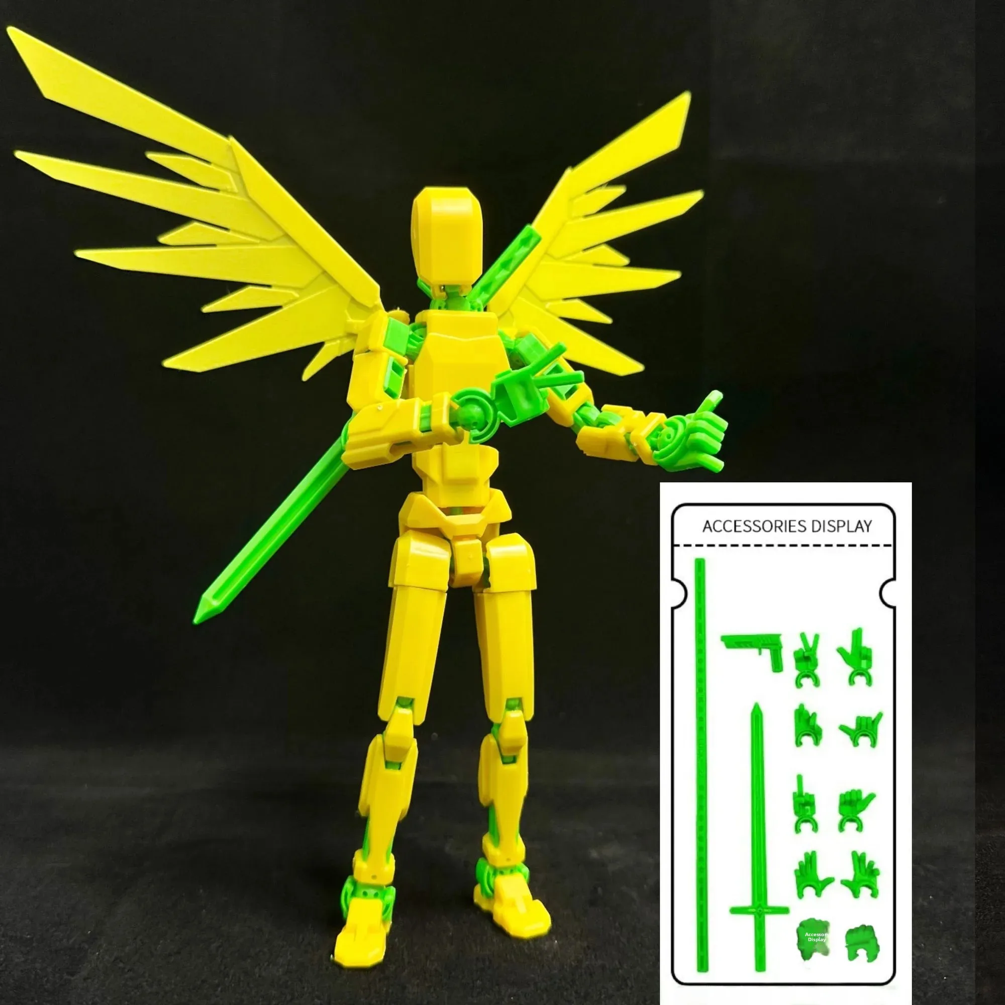 20cm Articulated Doll Toy Non-3D Printed Self-Assembly Model Toy Dummy13 Modification Collectible Action Figure Collectibles