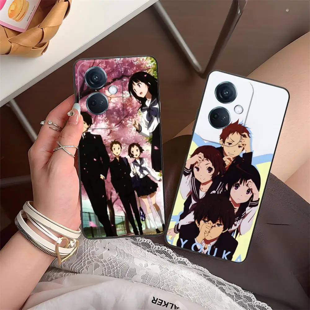 

Чехол для мобильного телефона с изображением аниме Hyouka для OPPO Reno 14 13 12 11 10 9 8 7 6 5 F T Pro 5G с цветным принтом, роскошный чехол для смартфона