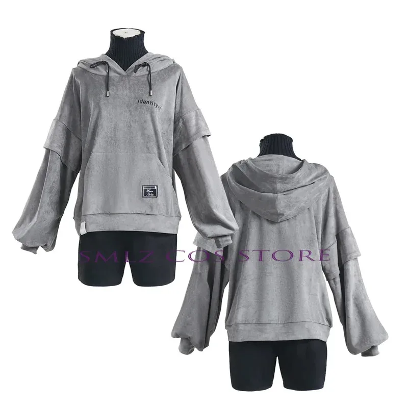 Esports Luca Balsa تأثيري لعبة الهوية الخامس زي سجين هوديس الزي اليومي شعر مستعار مجموعة حفلة الهالوين الزي للرجل