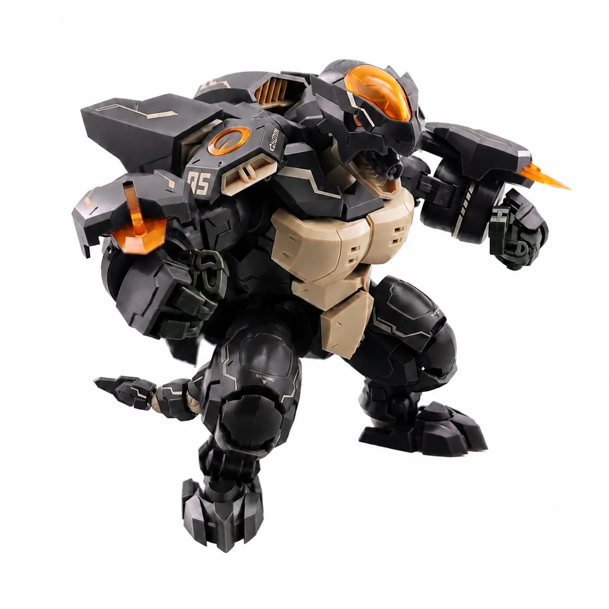 Moqi KEMO NO.57 Hunter Squad Kit de modelo Mecha de armadura terrestre em escala 1/24 - Design de tartaruga para colecionadores