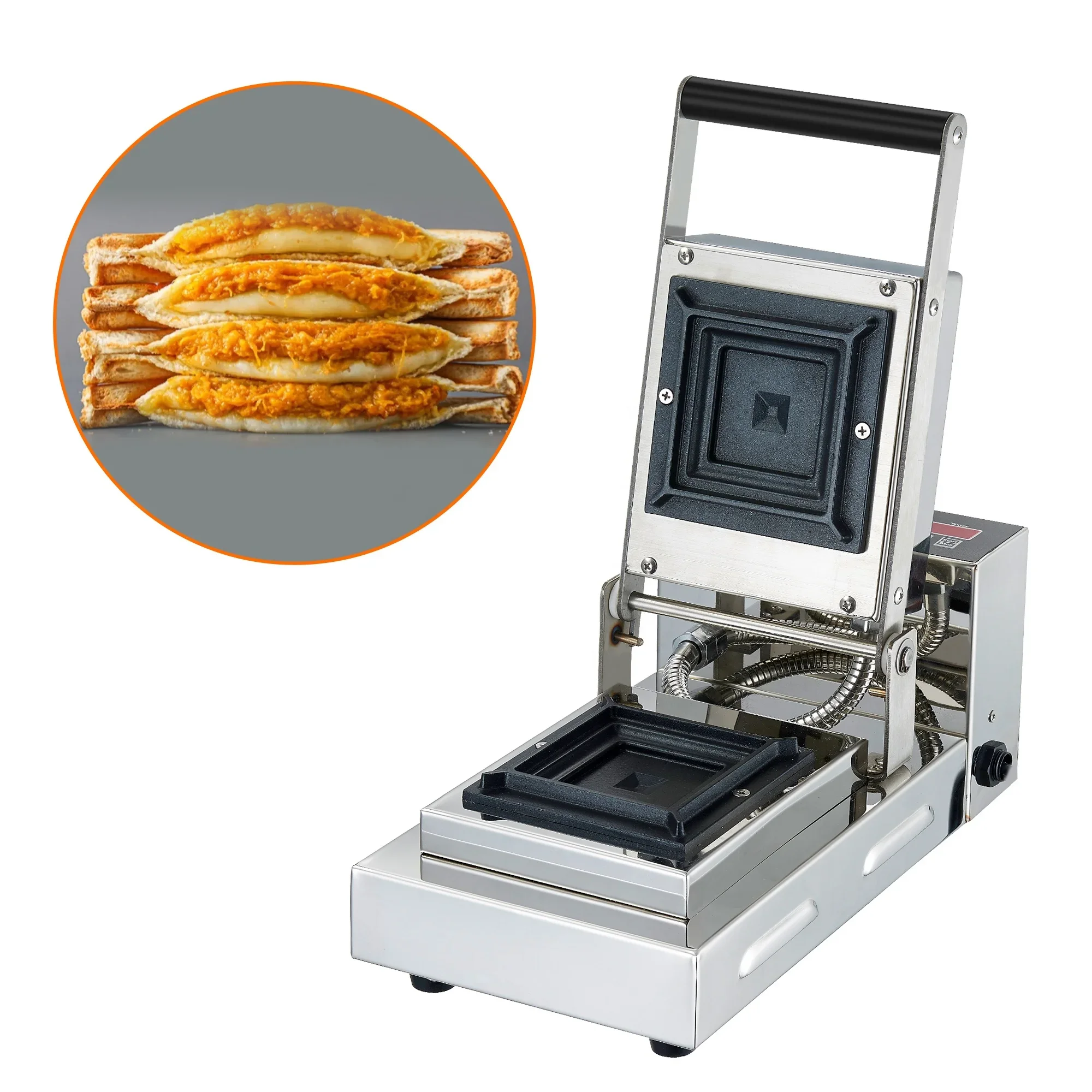 New Type Safe Durable Detachable Square Waffle Maker Electric Sandwich Maker Toaster For Sale