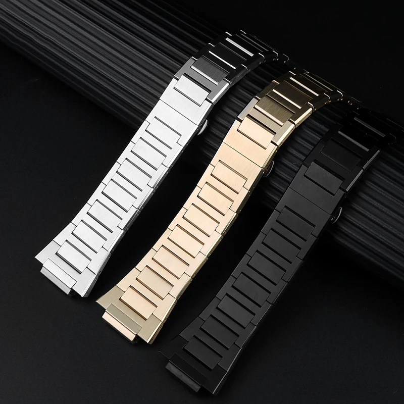 Bracelet Farm Oak Modified Stainless Steel Watchband For Casio G-SHOCK GA-2100 GM2100 GM-110 GA110 DW5600 316L Metal Watch Strap