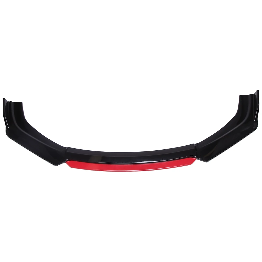 Front Bumper Lip Auto Chin Spoiler Splitter Diffuser Body Kit Trim Spoiler Air Dam For Toyota Corolla Hatchback 1973-2016 image 3