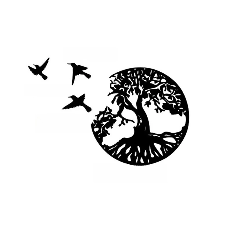 

Supply Tree of Life and Bird Metal Wall Decoration Indoor and Outdoor Pendants