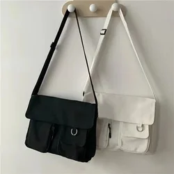 Bolsa Crossbody Daisy pequena para mulheres, lona versátil, uma bolsa de ombro, grande capacidade, fofo, moderno, minimalismo, estudantes