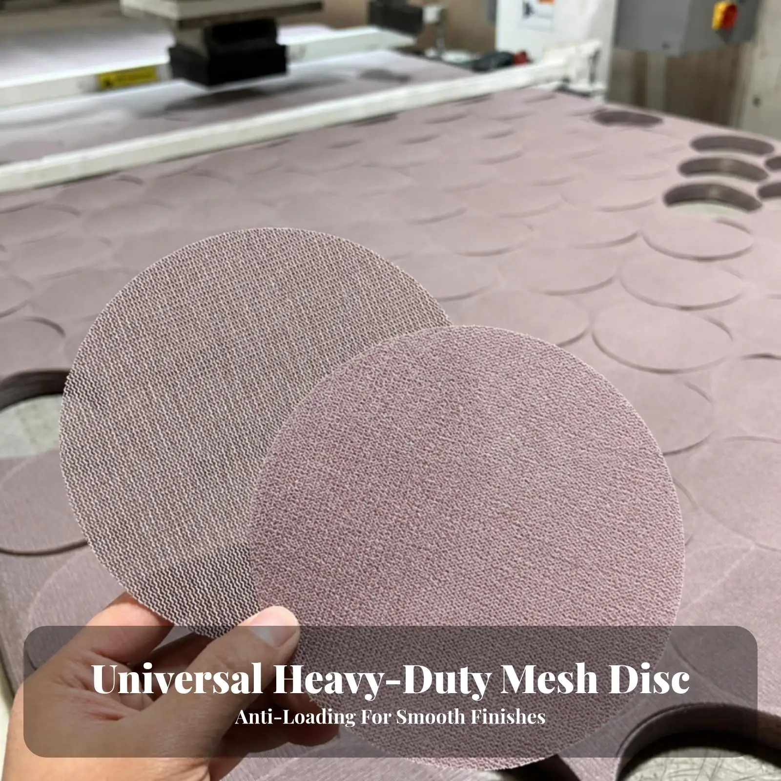 Professional Mesh Sanding Disc 6 Inch P180 Grit for Woodworking Auto Body Finishing