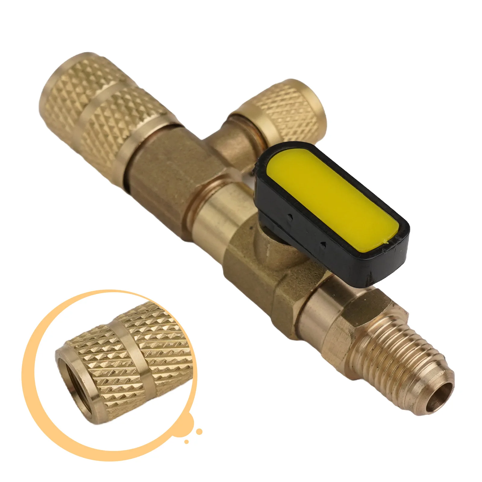 

Tools HVAC Tool For Refrigeration Equipment 1/4 And 5/16 7.01 X 4.53 X 1.46 Inches Installer Tool Valve Core Remover