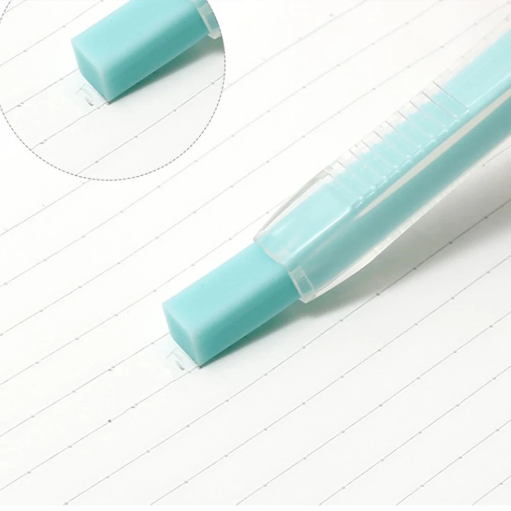 1/2pcs Japan KOKUYO Pencil Eraser Pen Style Push-pull Clean Without Leaving Any Marks Cute Kawaii Kids School Supplies Pencil